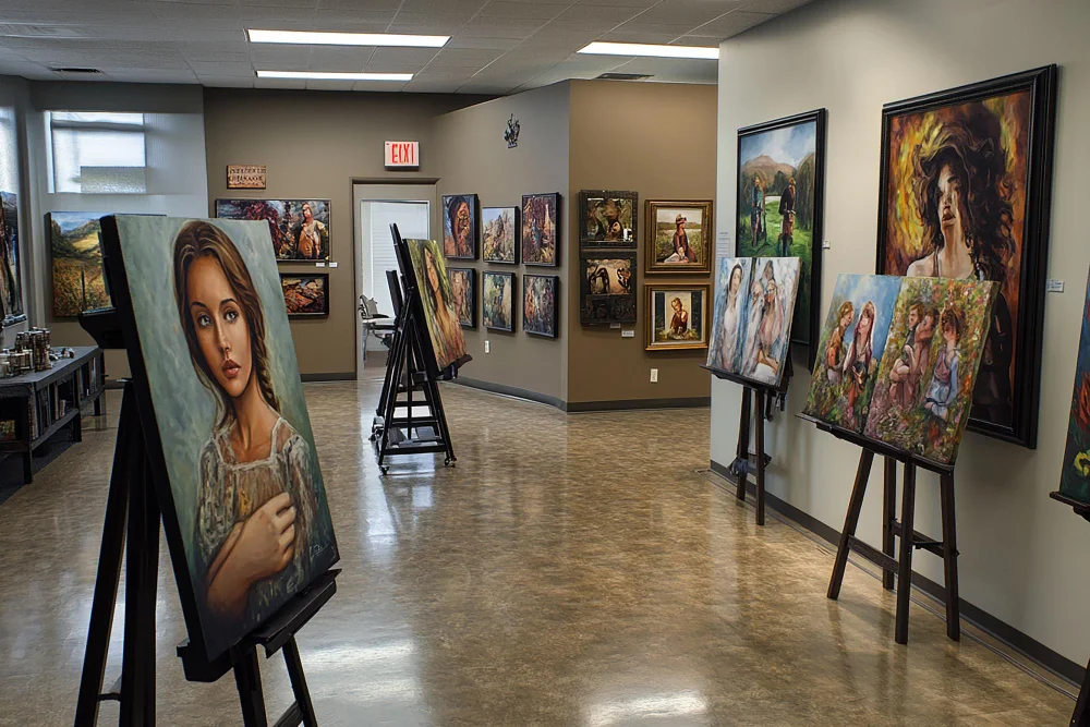 O que é Galeria de Pinturas